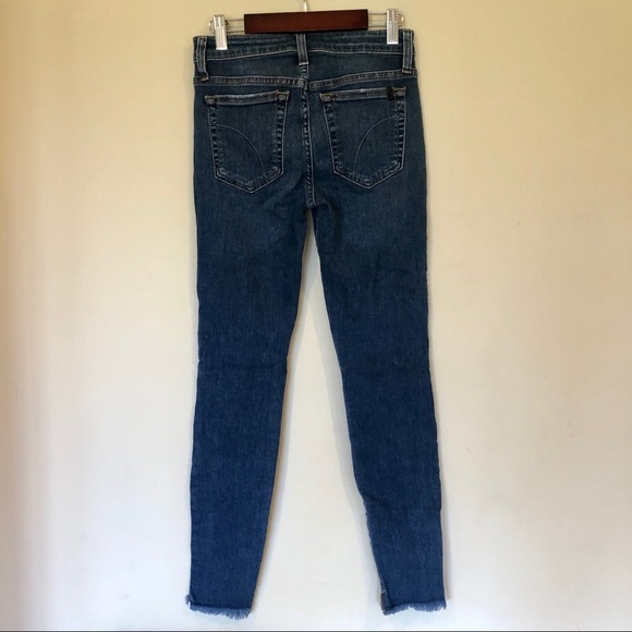 Joe’s Jeans Brianna Mid Rise Raw Hem Jeans 24 - Picture 3 of 8
